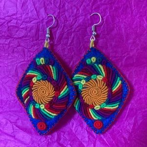 Rainbow Handmade Earrings